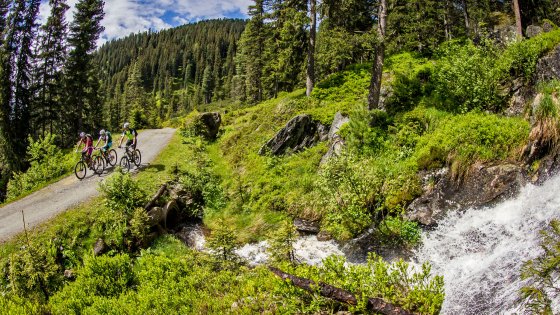 mountainbiken salzburger land rauris