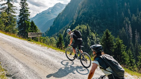 radfahren mountainbike rauris raurisertal hohe tauern
