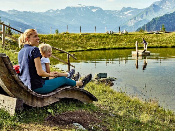 rauris sommer salzburger land stausee