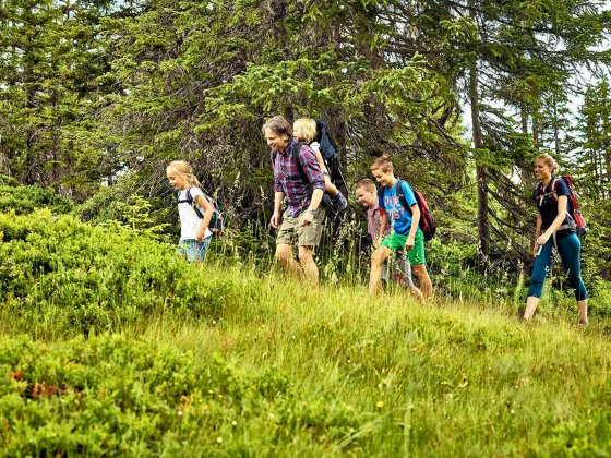 rauris sommer salzburger land wandern familie