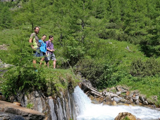 rauris sommer wandern bach