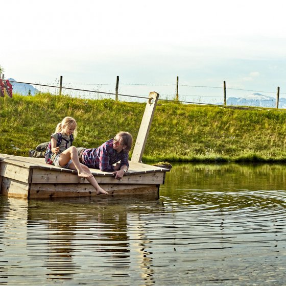 rauris sommer wandern familie see