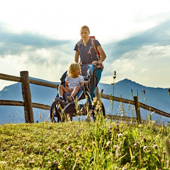 rauris sommer wandern mutter kind