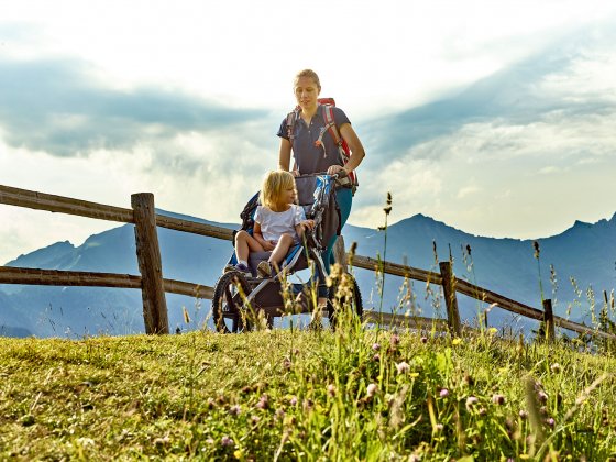 rauris sommer wandern mutter kind