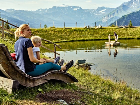 rauris sommer wandern see floss