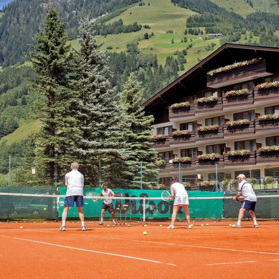 rauris tennishotel salzburger land gruppen trainer