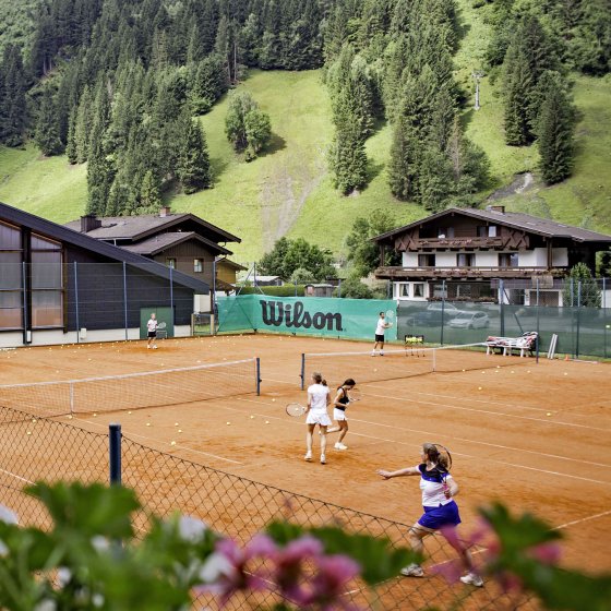 rauris tennishotel salzburger land tennis training