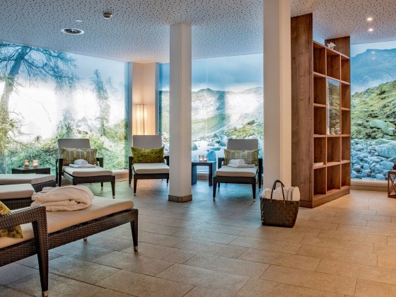 rauris wellnesshotel salzburger land ruheraum