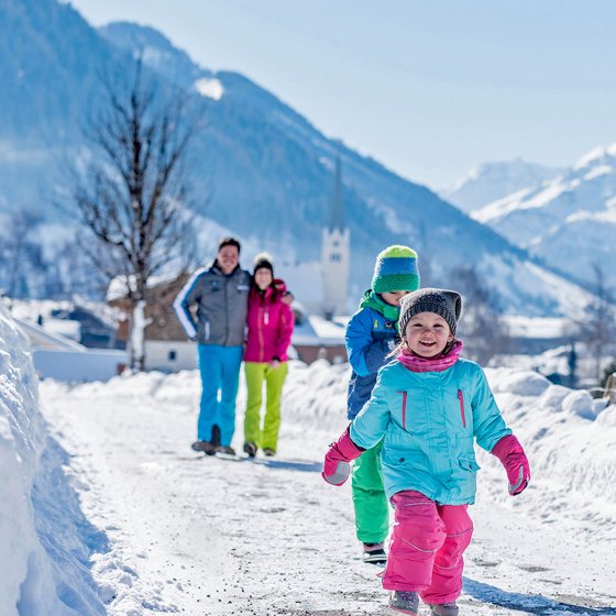 rauris winter familie kinder