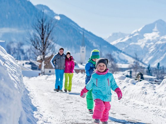 rauris winter familie kinder