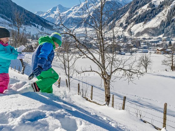 rauris winter kinder familie