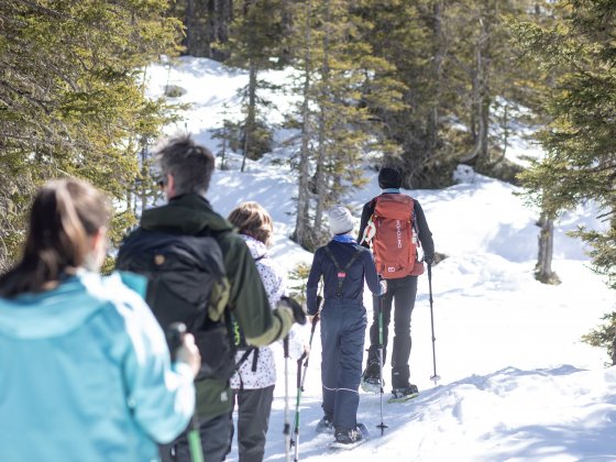 rauriserhof gefuhrte schneeschuwanderung fruhling