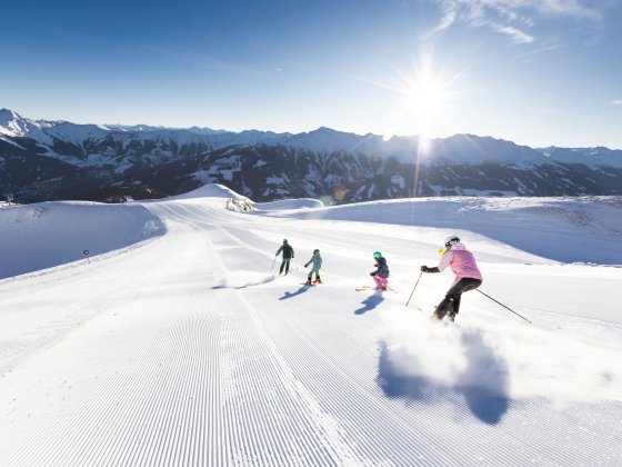skifahren familien rauriserhof