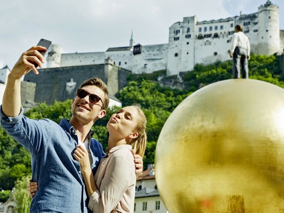 stadt salzburg selfie